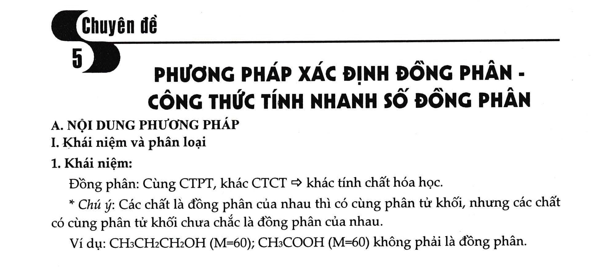 phuong phap xac dinh dong phan cong thuc tinh nhanh so dong phan hop chat huu co 1